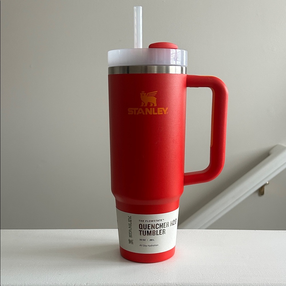 Stanley Bold Red Quencher Tumbler